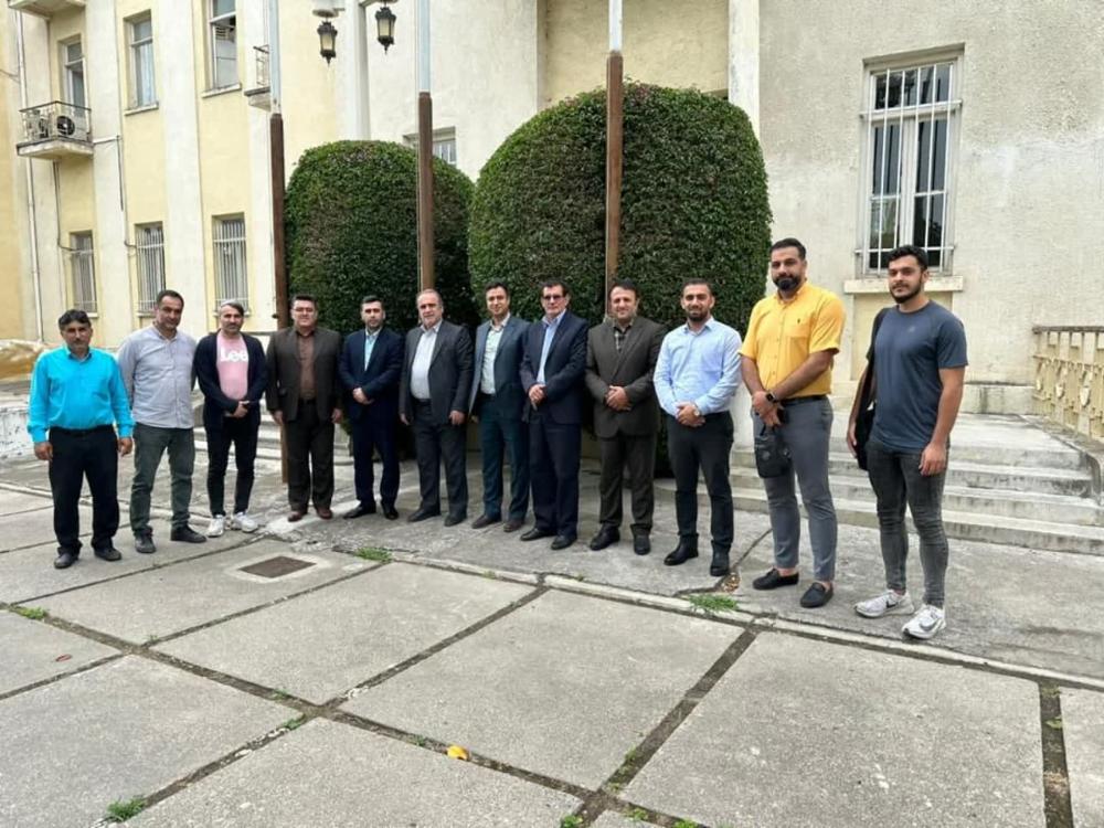 برگزاری نشست مدیر اداره تربیت بدنی دانشگاه با مسوولان هیات والیبال استان مازندران